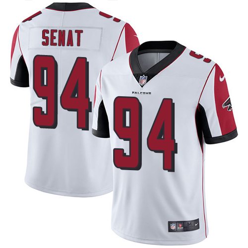 Nike Men & Women & Youth Falcons 94 Deadrin Senat White NFL Vapor Untouchable Limited Jersey,We sell and wholesale Nike Men & Women & Youth Falcons 94 Deadrin Senat White NFL Vapor Untouchable Limited Jersey on line form chian!
